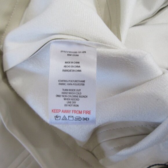 Jason Wu Beige Faux Leather Pants Ankle Slits
New - Picture 13 of 13